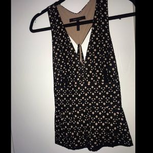 BCBG Cut-Out Blouse